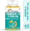 Dr. Morepen Omega-3 Deep Sea Fish Oil | 500mg Capsules with Vitamin A & E| No Fishy Burps(60 Capsules)