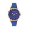 French Connection Leather Analog Blue Dial Women’s Watch-Fcn00017J, Band_Multicolor
