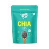Yogabar Roasted Chia Seeds Grade – Black Calcium, Iron & Zinc – Diet Food Healthy Snacks 250g