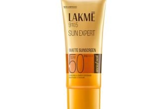 Lakme Spf 50 Pa++++ Sunscreen Lotion For Bright Skin | In Vivo Tested | Uva Uvb Blue Light Protection | Waterlight| No White Cast | Niacinamide| For All Skin Types | 100 Ml