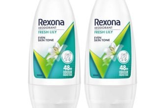 Rexona Fresh Lily Underarm Roll-On Deodorant for Women | Even Skin Tone | 48H Odour Protection | 50ML (Combo of 2)