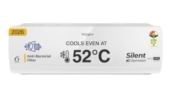 Whirlpool 1.5 Ton 3 Star, New Star Rated, Magicool Inverter Split Ac (Magicool 15T 3S Inv Cnv S6K2Pp0, Copper, Convertible 4-In-1 Cooling Mode, Hd Filter White)