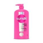 Sunsilk Luscious Thick & Long Shampoo 1L || With 3% Kera-Protein Complex For Thicker, Fuller & Bouncier Hair
