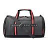 Gear Men/Women Clubsport 26L Medium Faux-Leather Water Resistant Travel Rolling Garment Bag, Duffle Bag/Gym Bag/Sports Duffle / (Black Red), 25 Centimeters, Multicolor