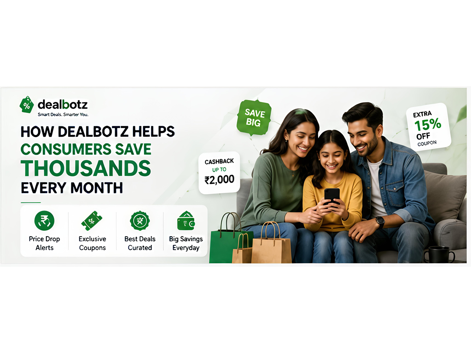 DealBotz - Online Shopping Deals India