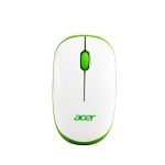 Acer Flow Wireless Mouse | 1600 Dpi Optical Sensor | 2.4Ghz Wireless With Usb Nano Receiver | Ergonomic Lightweight Design | Smooth Tracking For Laptop, Pc & Mac – White/Green