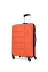Kamiliant American Tourister Harrier|Trolley Bag Check-In Large Size (79 Cms) For Travel| Hard Case Polypropylene (Pp) Suitcase|360° 4-Wheel Spinner Luggage Trolley|Combination Lock|Carrot Orange