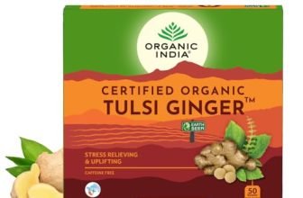 ORGANIC INDIA Tulsi Ginger 50 Teabags