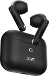 Boat Airdopes Alpha Gen 2, 13Mm Drivers,Enx,45H Battery, Stream Ad Free Music Via App Bluetooth(Midnight Black, In The Ear)
