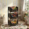 MAXTID multi layer Storage Cabinet for Neat Arrangement Storage Box(Blue)