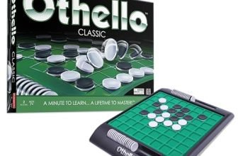 Funskool Othello Classic, Strategy Game, Board Game for Kids, Adults, Families, Educational, Fun, 2 Players, Family Fun, Learning Activity Toy for Childrens, Gift Set for Kid, Ages 7+ Years