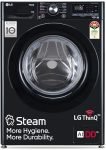 Lg 12 Kg, 5 Star, Ai Direct Drive Technology, Wi-Fi, Steam Fully Automatic Front-Loading Washing Machine (Fhp1412Z3O, Intelligent & Convenient Fabric Care, Allergy Care, In-Built Heater, Onyx Black)