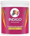 Indigo Exterior Sheen Emulsion Gold Series | Premium Exterior Sheen Paint | Weather & Uv Resistant | Low Moisture Absorption | 10 L Black