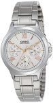 Casio Enticer Analog White Dial Women’S Watch