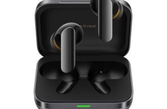 realme Earbuds Air 7 True Wireless,12.4mm Dynamic Bass Drivers,52Hrs Playtime,52dB Hybrid ANC,6 Mic ENC,45ms Low Latency,360° Spatial Audio,Hi-Res LHDC,IP55 Dust & Water Resistant,BT v5.4(SlateGrey)