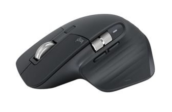 Logitech MX Master 3S with Free Adobe Subscription – Wireless Performance Mouse with Ultra-Fast Scrolling, Ergo, 8K DPI, Track on Glass, Quiet Clicks, USB-C, Bluetooth -Graphite