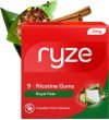 Ryze Nicotine Gum 2Mg (Royal Paan) | 9 Gums Smoking Cessations(Pack Of 5)