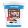 Myfitness Peanut Butter Chocolate Spread Crunchy 510G | 23G Protein & 9G Fiber | Tasty & Healthy Nut Butter Spread For Breakfast & Snacks | Cholesterol Free | Zero Trans Fat | Crunchy Peanut Butter