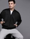 Adidas Full Sleeve Solid Men Jacket
