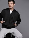 Adidas Full Sleeve Solid Men Jacket