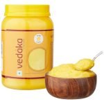 Amazon Brand – Vedaka Cow Ghee | 1 L Jar | Rich Aroma