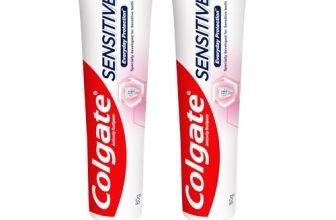 Colgate Sensitive Everyday Protection Toothpaste, Combo Pack Of 160G (80G X 2), Specifically Developed For Sensitive Teeth & Healthy Gums, Colgate Toothpaste For Prevention Of Cavities & Plaque