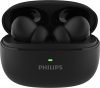 Philips Tat1150Bk Earbuds With Anc/Enc, 55H Playtime, 13Mm Drivers, Ipx5 Proof, Bt V5.3 Bluetooth(Deep Black, True Wireless)