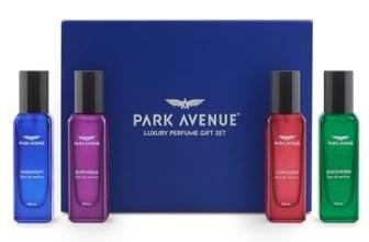 Park Avenue Luxury Perfume Gift Set For Men, 4X20 Ml | Euphoria, Conquer, Harmony & Discoverer Perfume | Eau De Parfum | Premium Luxury Perfume For Corporate Man | Perfume For Men Long Lasting Smell