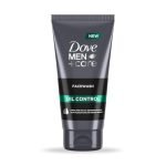 Dove Men + Care|150Ml Oil Control Facewash|With Kaolin Clay|Soap-Free Facewash|For Normal To Oily Skin