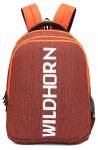 WildHorn Laptop Backpack for Men/Women I Fits upto 15.6″ Laptop I Waterproof I Travel/Business/College Bookbags (08 ORANGE)
