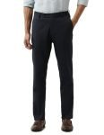 Arrow Men’s Checked Tapered Fit Trousers (ARAEOTR1920_Blue_34)