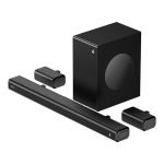 Boat Aavante Prime 5.1 5000D, Cinematic Dolby Audio, 500W Signature Sound, 5.1-CH, Multiple Ports, EQ Modes & Remote, Bluetooth Sound bar, Home Theatre Soundbar Speaker (Premium Black)