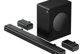 Boat Aavante Prime 5.1 5000D, Cinematic Dolby Audio, 500W Signature Sound, 5.1-CH, Multiple Ports, EQ Modes & Remote, Bluetooth Sound bar, Home Theatre Soundbar Speaker (Premium Black)