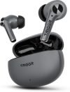 TRIGGR Ultrabuds Go with 40H Playtime, AI ENC, Dynamic Drivers, Type-C Fast Charging Bluetooth(Lunar Grey, True Wireless)