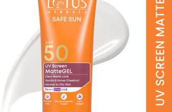 LOTUS HERBALS Sunscreen – SPF 50 PA+++ Safe Sun Uv Screen Matte Gel Sunscreen Spf 50 Pa+++(50 g)