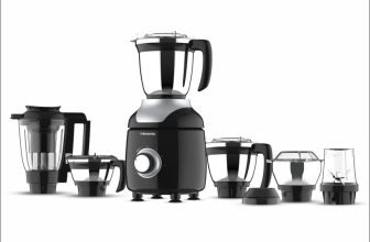 Butterfly Ziera Chrome With Coarse Grinding Jar 750 W Juicer Mixer Grinder(Zeira Chrome | 6 Jars | Black With Chrome)