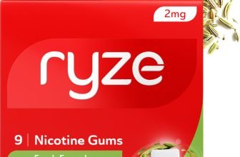 Ryze Nicotine Gum 2mg (Fresh Fennel) | 9 Gums Smoking Cessations(Pack of 3)
