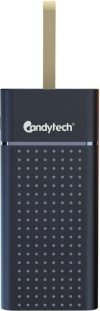 Candytech 30000 Mah Power Bank(Black, Blue, White, Lithium Polymer, Fast Charging For Mobile)
