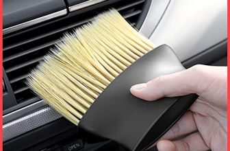 Wolpin Multipurpose Cleaning Brush for Car Interior, AC Vent & Dashboard | Dust & Dirt Cleaner for PC, Laptop, Keyboard & Electronic Gadgets