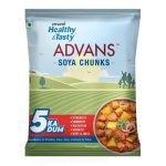 Emami Healthy & Tasty Advans Soya Chunks 1 Kg – Family Pack