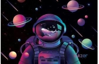 Tukzer Mouse pad with Non-Slip Rubber Base Desk Mat, Smooth Cloth Surface, Smooth Mouse Control, Speed and Precision Operation for Laser and Optical Mouse/Mice, Laptop, PC (238 X 200 mm-Astro Planet)