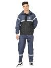 TRINITIZ Rain Coat For Men 100% Waterproof Polyester Top And Bottom (Pack Of 1), Short Length