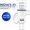 Aqueria Sunscreen – Spf 50 Pa++++ Brightening & Hydrating French Multi-Active Spf | Niacinamide, Tranexamic Acid(100 G)