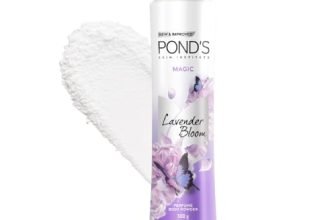 Pond’S Magic Floral Perfumed Powder With Glow-Boosting Vitamin B3 For Women| Crafted With Superfine Minerals For Smooth Texture| Refreshing Long-Lasting Fragrance Of Lavendars| 300G