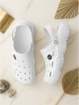 Red Tape Men Clogs(White , 8)