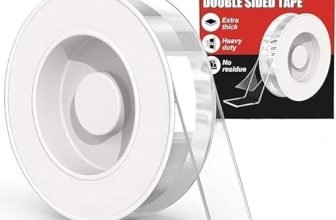Copelle Double Sided Tape, 3 Meter Removable and Washable Grip Mounting Tape, for Home Office Car Decoration, Fixing Carpets (Pack of 1)