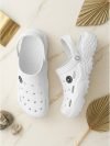 RED TAPE Men Clogs(White , 8)