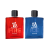 Set Wet Fire & Ice Perfume For Men, Woody & Citrusy Long Lasting Perfume, Pack Of 2 Eau De Parfum  –  200 Ml(For Men)