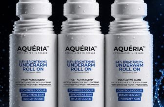 Aqueria 5.5% AHA BHA Brightening Underarm Roll On | Fresh Fragrance Deodorant Roll-on  –  For Men & Women(150 ml, Pack of 3)