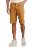 Amazon Brand – Symbol Men’s Regular Fit Cotton Stretchable Shorts (AW19-SHR-ESS-04_Khakhi_36)
